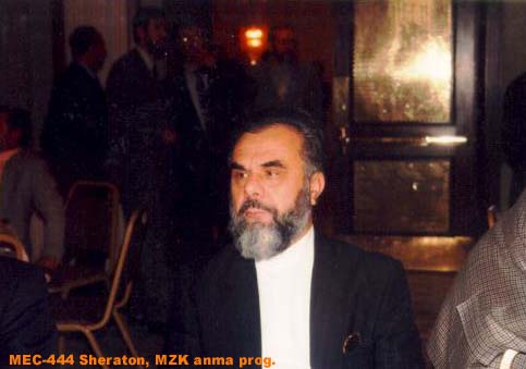 M. Zahid KOTKU Rh.A'i anma programı Sheraton  2 - (1995)